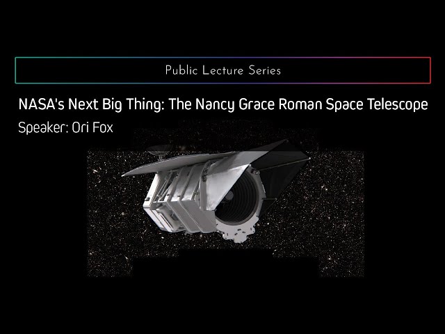 NASA's Next Big Thing: The Nancy Grace Roman Space Telescope