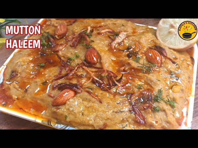 Ramzan Special Mutton Haleem Recipe | Hyderabadi Style Mutton Haleem at home