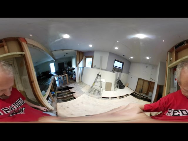 Longer 360 tour of Mom's home rebuild progress