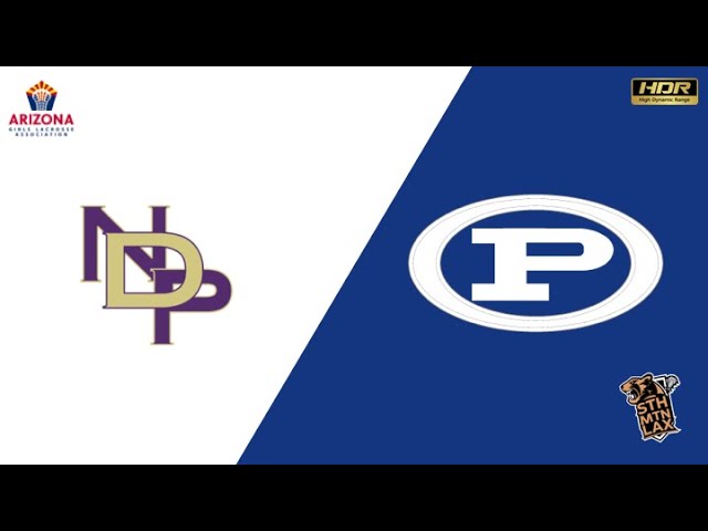 2023 Pinnacle vs NDP Varsity | 4K HDR Replay | AGLA Girls Lacrosse | Apr 22