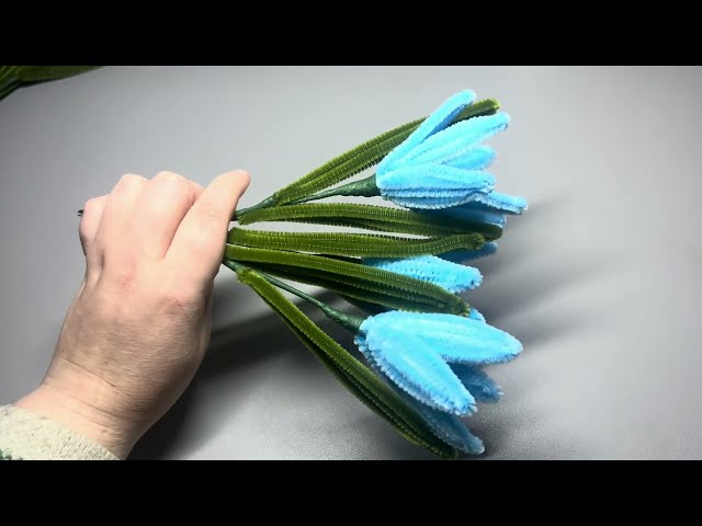 DIY Flowers: How To Make Flowers With Chenille Wire