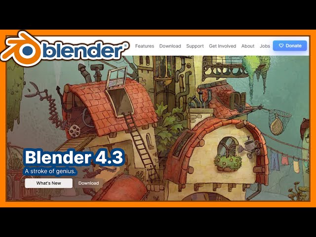 Blender 4.3 kennenlernen - Features, Kosten, Lizenz, Support & Download