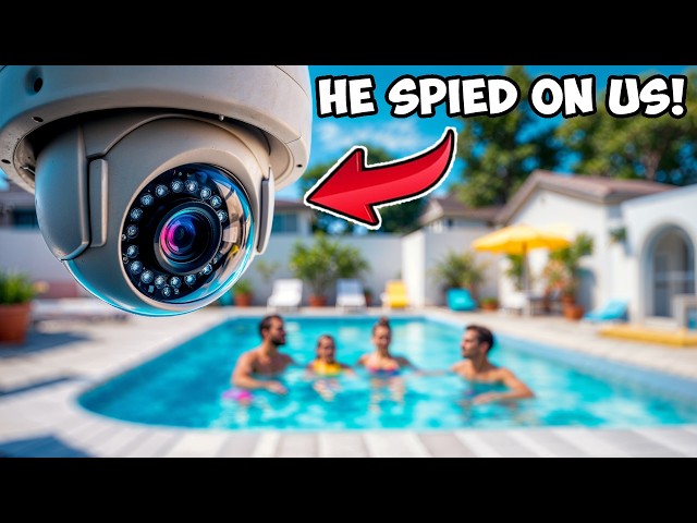 Creepy Neighbor Installed Spy Cameras At My Pool & Sold Videos of My Family Online!