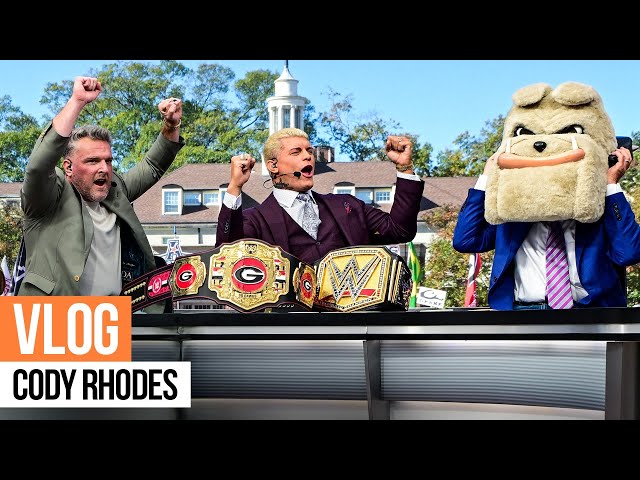 48 hours with Cody Rhodes at College Gameday & ComplexCon: Vlog