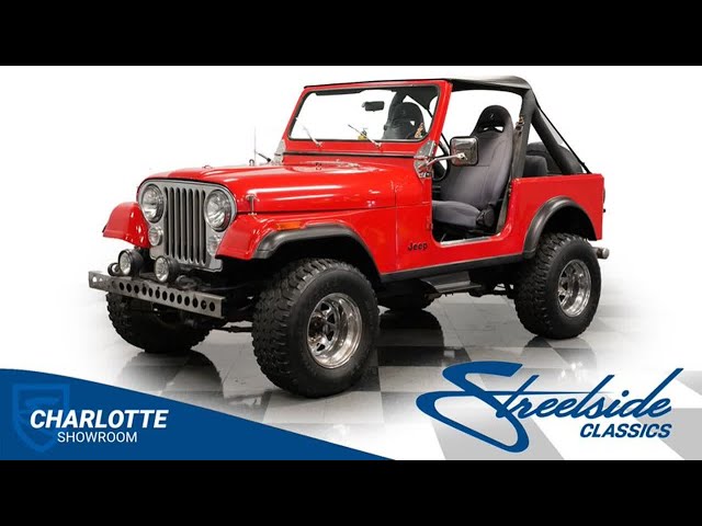 1983 Jeep CJ7  9102-CHA for sale | Charlotte, Atlanta, Dallas, Tampa, Phoenix, Nashville