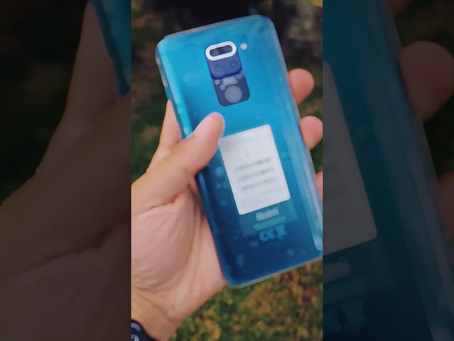 Xiaomi Redmi Note 9 #shortsvideo