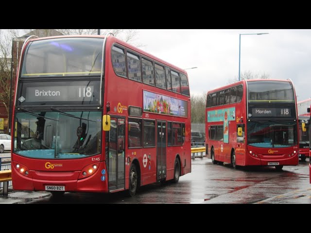 Buses In London January 2025