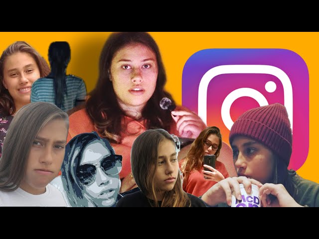 REACTING to my old INSTAGRAM PICTURE *watch me roast myself*