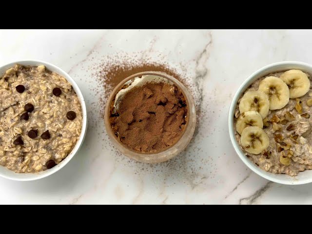 3 Dessert Inspired Overnight Oats Recipes You're Gunna Want On Repeat