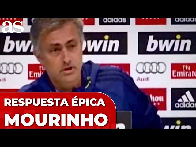 El día que un PERIODISTA intentó HUMILLAR a MOURINHO justo antes de irse del MADRID