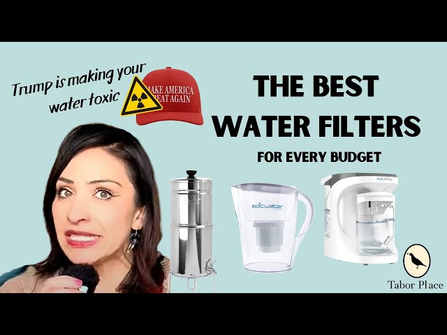 Here are the best water filters for every budget!