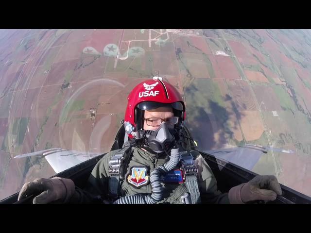 Enid Buzz Ride-Along With The Thunderbirds