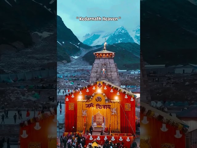 Kedarnath Temple in Uttrakhand - Short Video #mahadev #omnamahshivaya