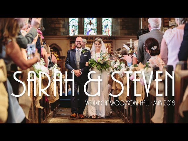 Wedding Photography Video at Woodsome Hall Golf Club near Huddersfield in Yorkshire: Sarah + Steven