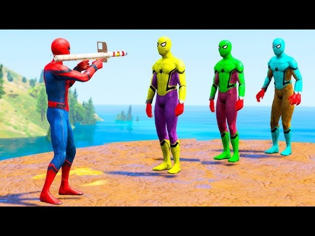 GTA 5 Epic Water Ragdolls | Spider-Man Jumps / Fails