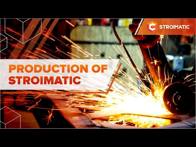 How STROIMATIC pile driving rigs are manufactured