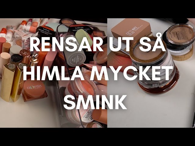 RENSAR UT ÄNNU MER BRONZER OCH BLUSH (mitt hjärta klarar inte mer)