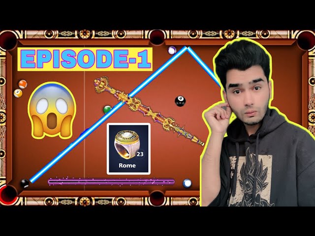 8 Ball Pool Rome Epic Game Only 30 Rings 💍 Challenge | Episode 1 | PSK 8BP YT #8ballpool