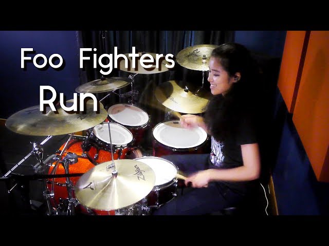 Christal: Foo Fighters - Run (drum cover)