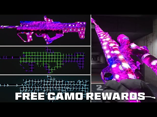 UNLOCK 3 NEW Animated Camos REWARDS! (Synth Bust, Gridlocked, & MORE) - MW3 Get Higher Event