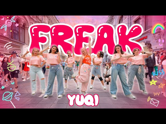 [KPOP IN PUBLIC, Russia] Yuqi(우기) - FREAK👻 dance cover by SANDWITCH [ONE TAKE]