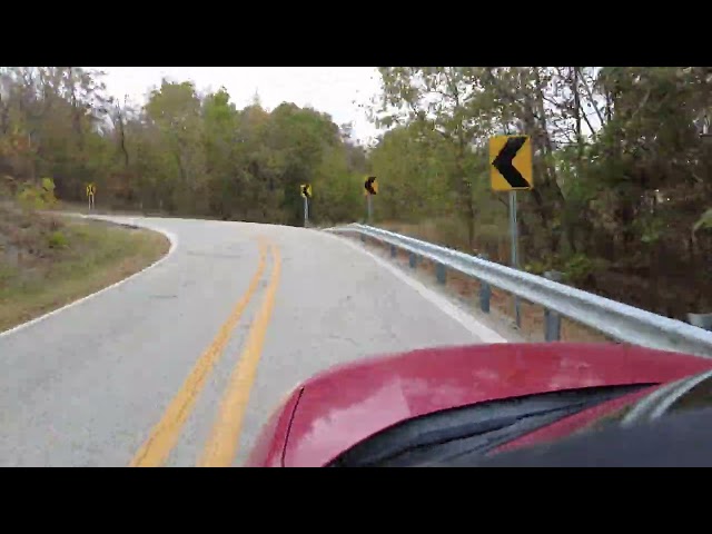 Arkansas Highway 123 speedy curves