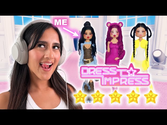 Playing DRESS TO IMPRESS on Roblox!