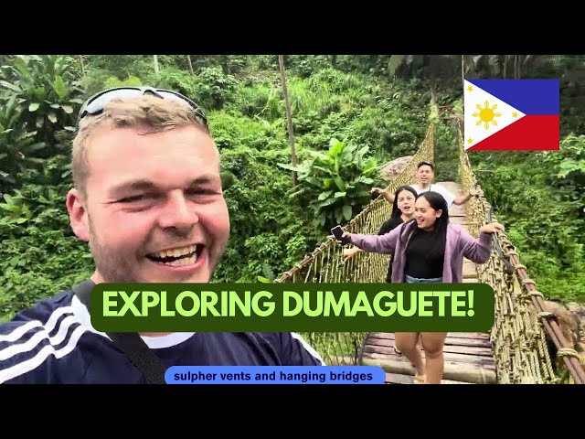 Dangerous bridges and Gassy Sulphur Vents | Dumaguete, Philippines 🇵🇭