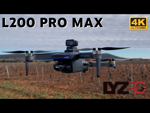 DRONE L200 PRO THE BEST IN ITS PRICE RANGE 100€! LYZR L200 PRO MAX