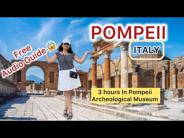 POMPEII with FREE Audio guide 😃 | Pompeii complete Tour |