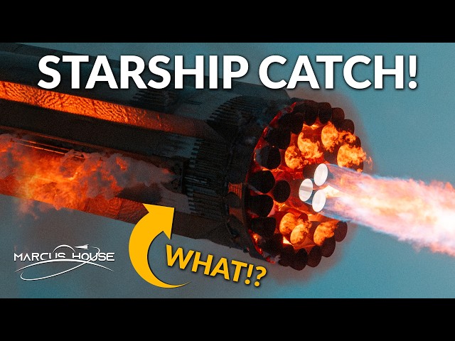 SpaceX Starship Flight 5 Catch Explained! Yes, finally it happened!