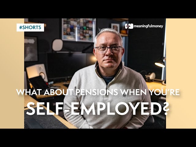 What about PENSIONS when you’re self-employed? | #shorts