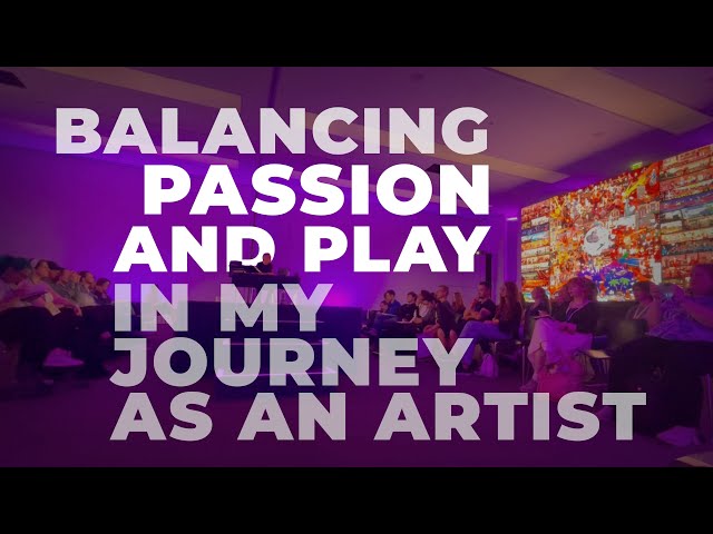 My first talk as an illustrator about balancing passion and play in my creative freelance journey