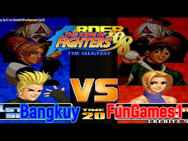 GGPO INDONESIA. Friendly Match. The King Of Fighters 98. [Nub]Bangkuy VS [Amatir]FunGames1