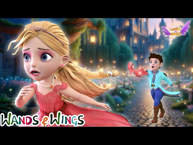 Princess Cinderella Lost Her Sandal | Cinderella Story | Princess Rhymes - Wands and Wings