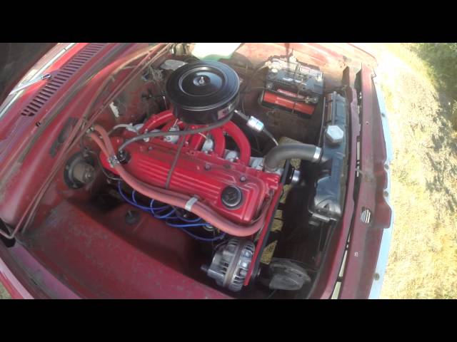 1966 Valiant Custom 200 Engine Start