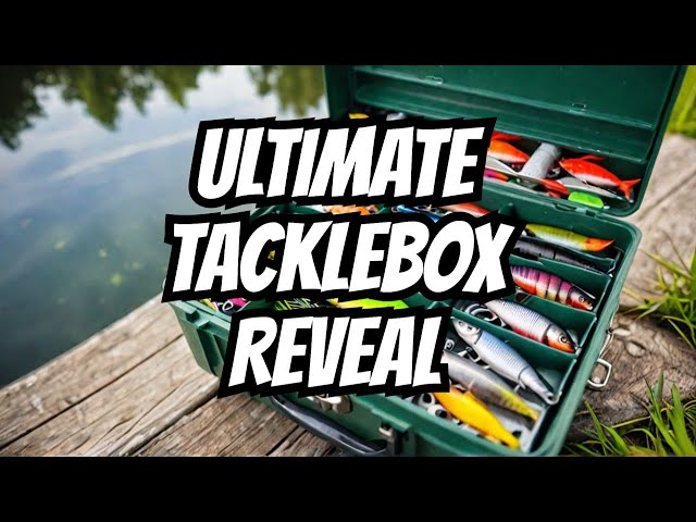 My #1 GO-TO Fishing Tacklebox!