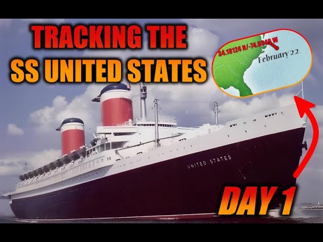 Tracking the SS United States - Day 1