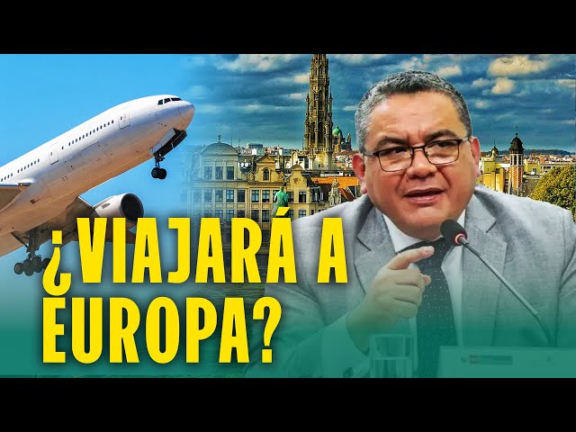 ¿Santiváñez viajará a Europa? Gobierno autoriza su viaje en medio de investigaciones en su contra