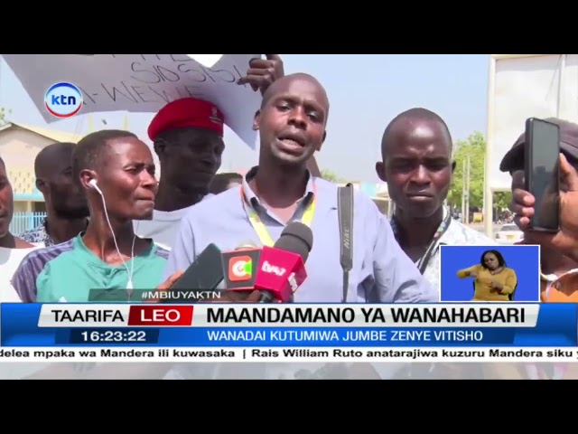 Wanahari waandamana kaunti ya Turkana wakidai kutumiwa jumbe zenye vitisho