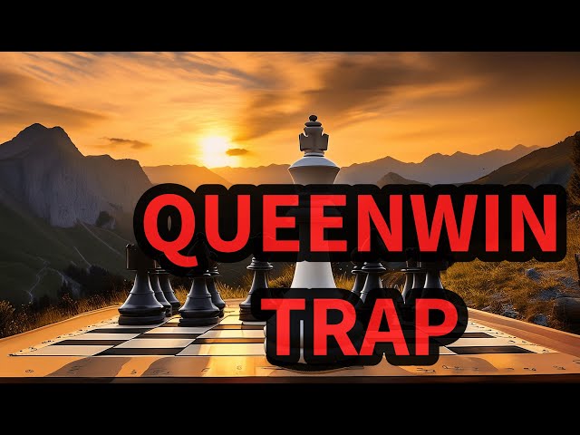 WIN THE BLACK QUEEN IN ONLY 8 MOVES