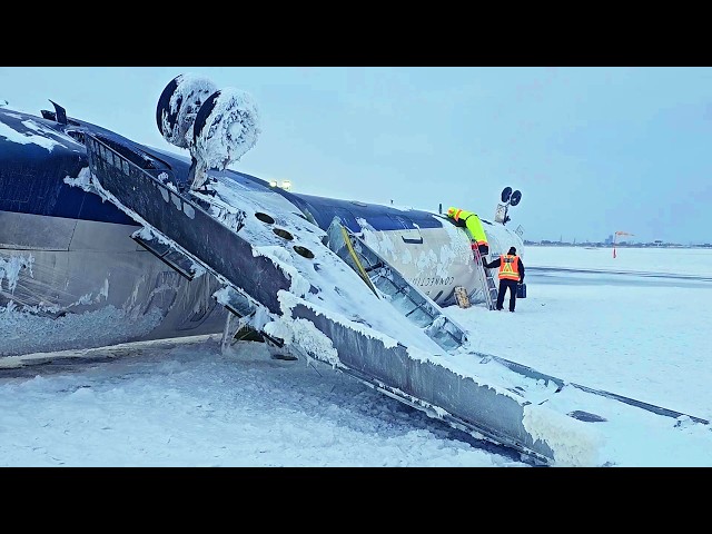 NEW Delta Toronto Plane Crash Videos, Analysis Why It Crashed