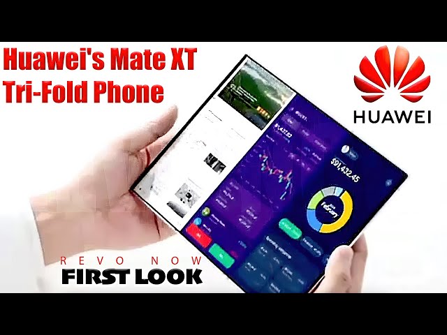 FIRST LOOK: Huawei's Mate XT Tri - Fold Phones! (A PHONE AHEAD OF IT’S TIME )