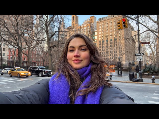 NYC VLOG: Winter Day in the Life Exploring the City + Achieving New Goals