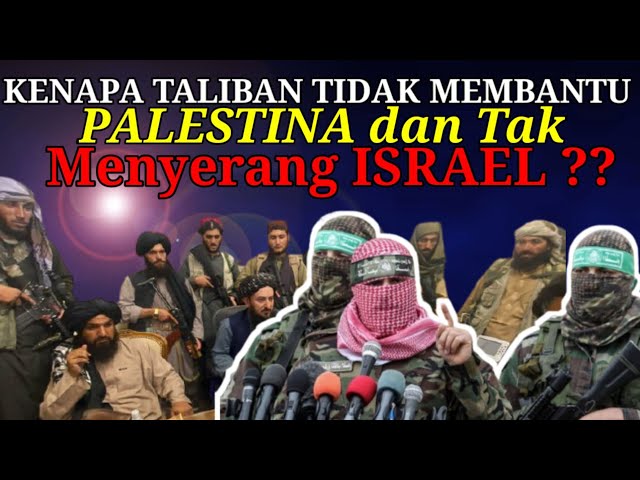 Kenapa Taliban Tidak Membantu Palestina dan Tak Serang Israel ❓❓