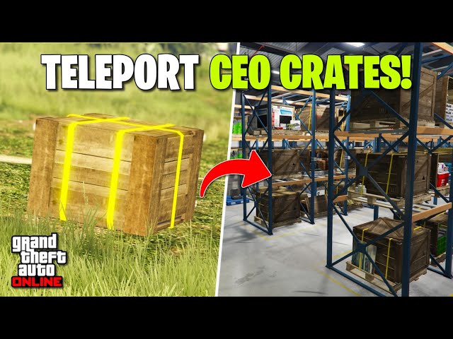 How to Teleport CEO Crates in SECONDS | GTA Online 2025