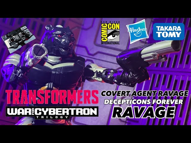 【玩中求變】SDCC限定 - TF WFC Covert Agent Ravage Decepticons Forever Ravage 野犬