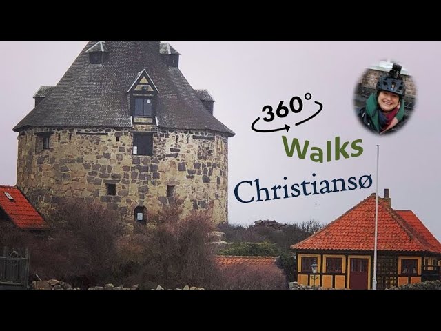 360 video walking tours I Christiansø Winter I Bornholm Denmark