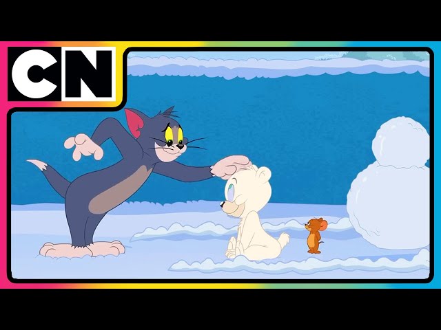 Tom and Jerry 😺🐭| Frosty Fun with Tom & Jerry! ❄️🤗| Cat and Mouse  | Compilation | @cnindia