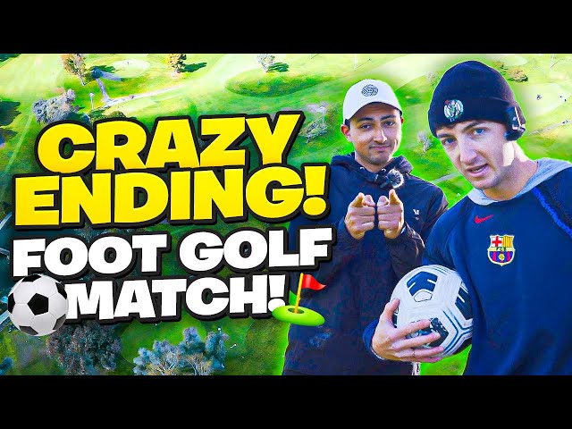 The CRAZIEST Foot Golf Match on YouTube! INSANE ENDING!